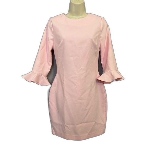 Likely Dresses & Skirts - 32 Likely pink dress with ruffled arm sleeves Size 4